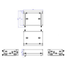 박스형 믹서기하드케이스-주문생산